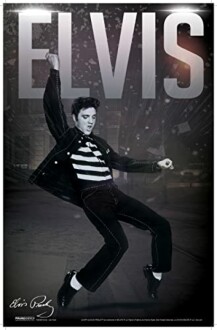 Elvis Presley Poster - Let's Rock