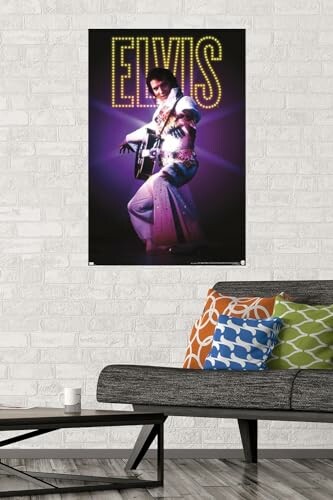 Elvis Presley Suit Wall Poster