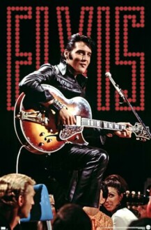 Elvis Presley 68 Concert Wall Poster