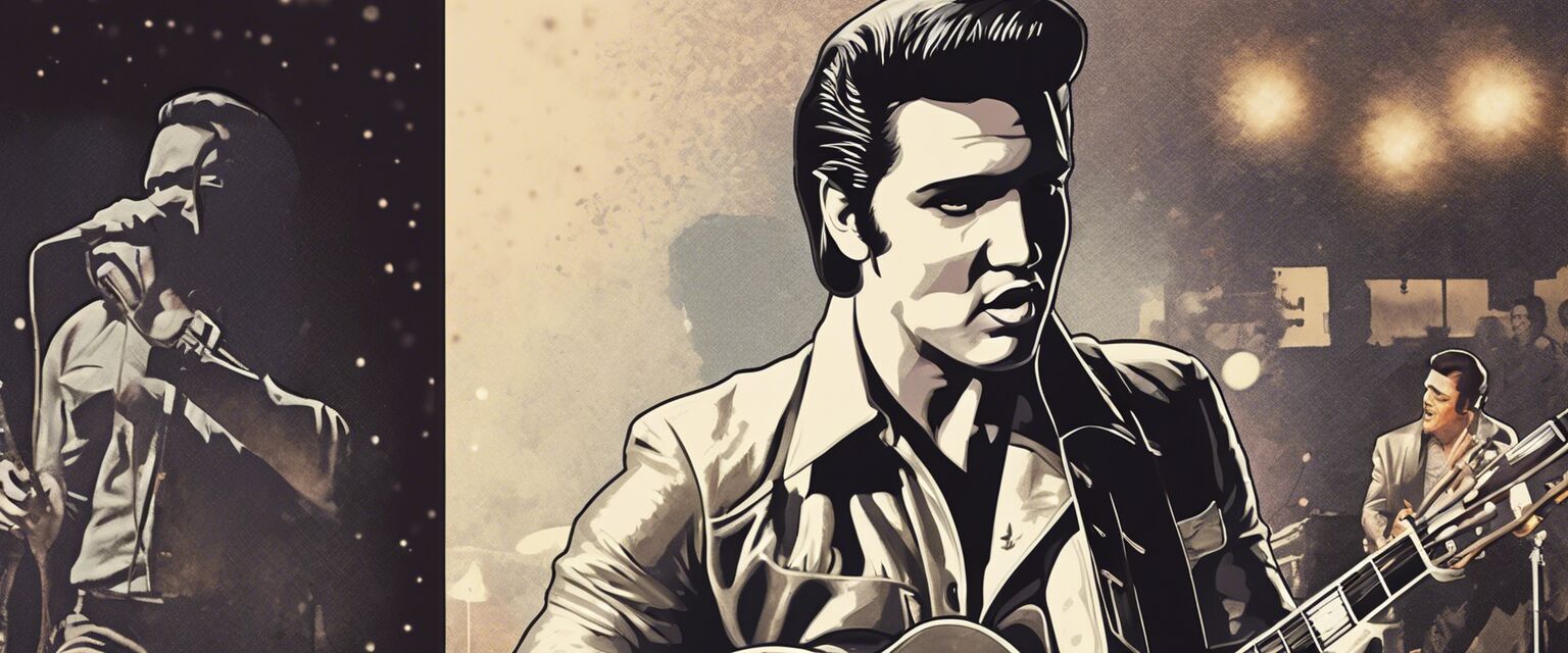 Elvis Presley Concert Program Image