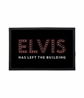 Elvis Has Left The Building Doormat